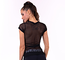 Flash Mesh T-Shirt, black