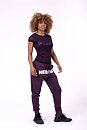 Flash Mesh T-Shirt, burgundy