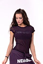 Flash Mesh T-Shirt, burgundy