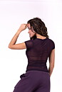 Flash Mesh T-Shirt, burgundy