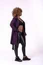 Rebel Tail Coat Jacket, burgundy