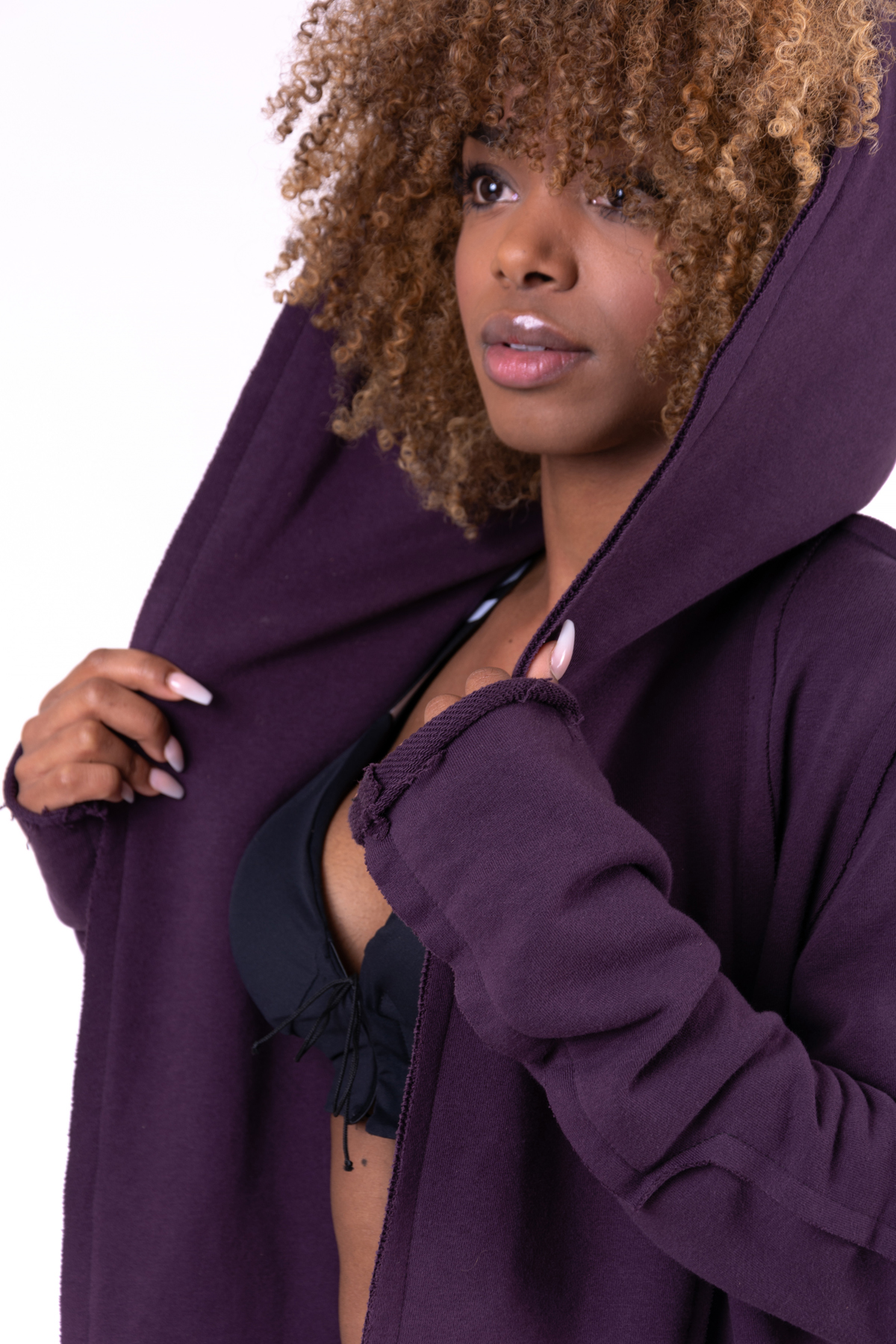 Rebel Tail Coat Jacket, burgundy - 20
