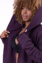 Rebel Tail Coat Jacket, burgundy