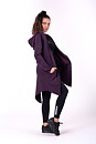 Rebel Tail Coat Jacket, burgundy