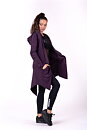 Rebel Tail Coat Jacket, burgundy