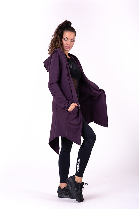 Rebel Tail Coat Jacket, burgundy