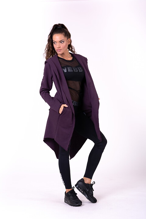 Rebel Tail Coat Jacket, burgundy