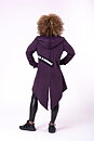 Rebel Tail Coat Jacket, burgundy
