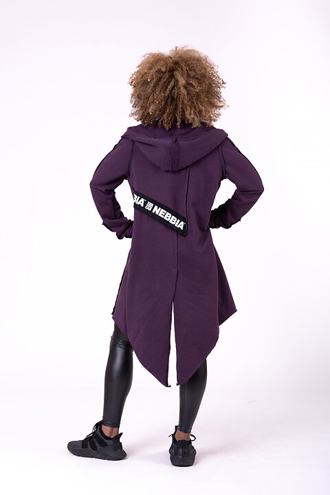 Rebel Tail Coat Jacket, burgundy