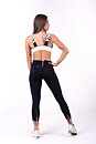 Lace-Up Sport Bra, white