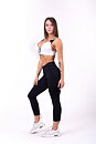 Lace-Up Sport Bra, white