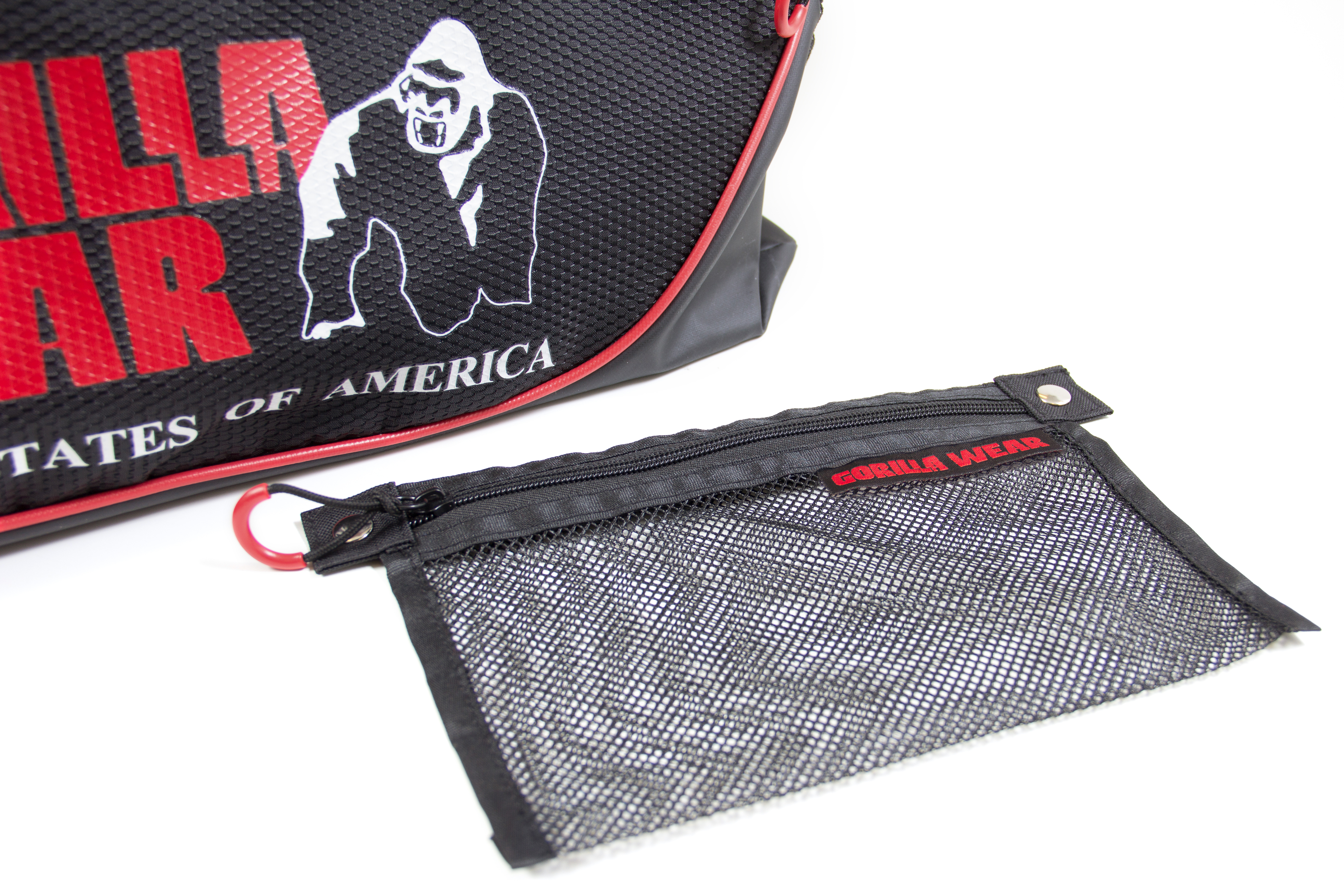 Jerome Gym Bag, black/red - 11