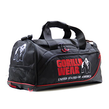 Jerome Gym Bag, black/red