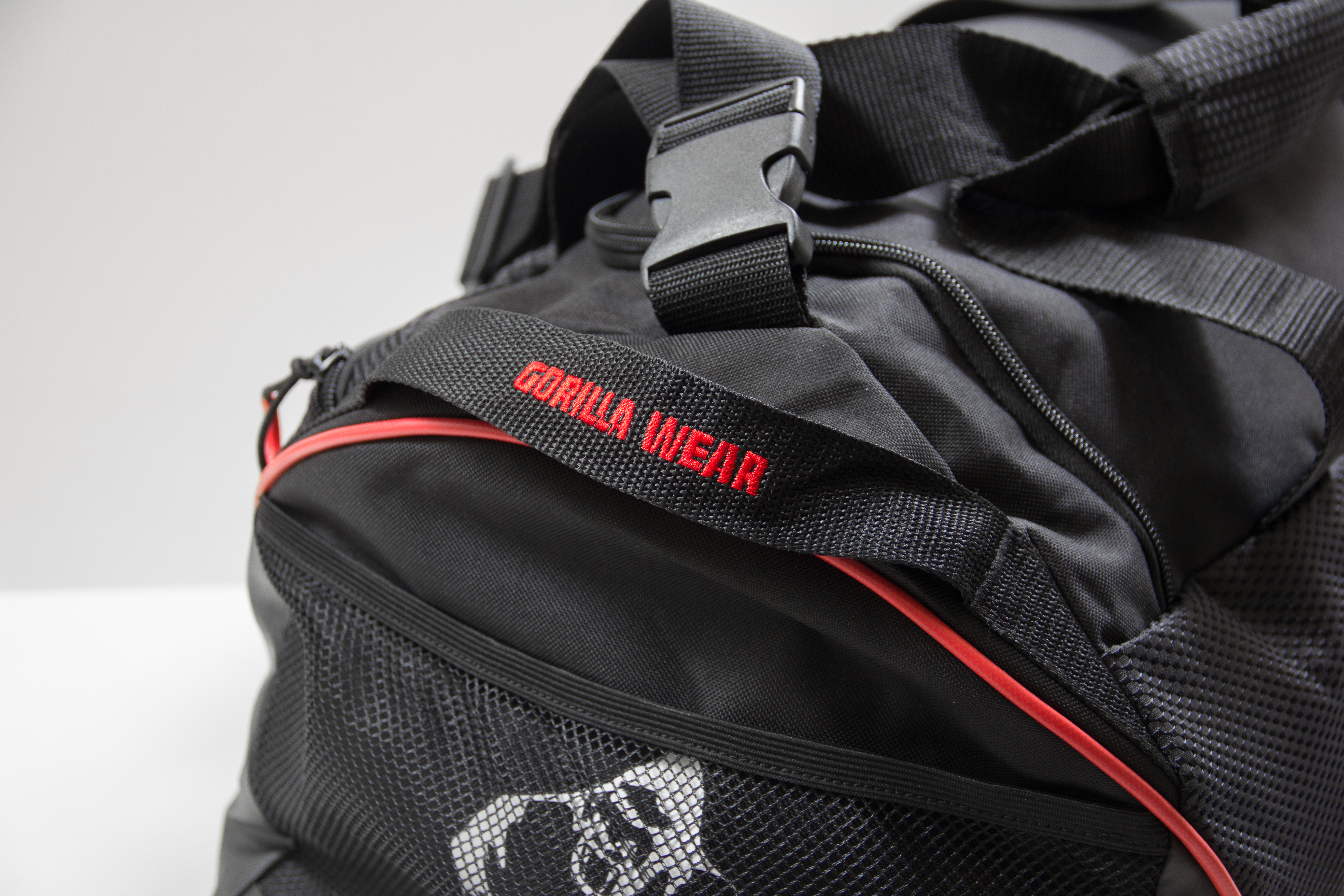 Jerome Gym Bag, black/red - 8