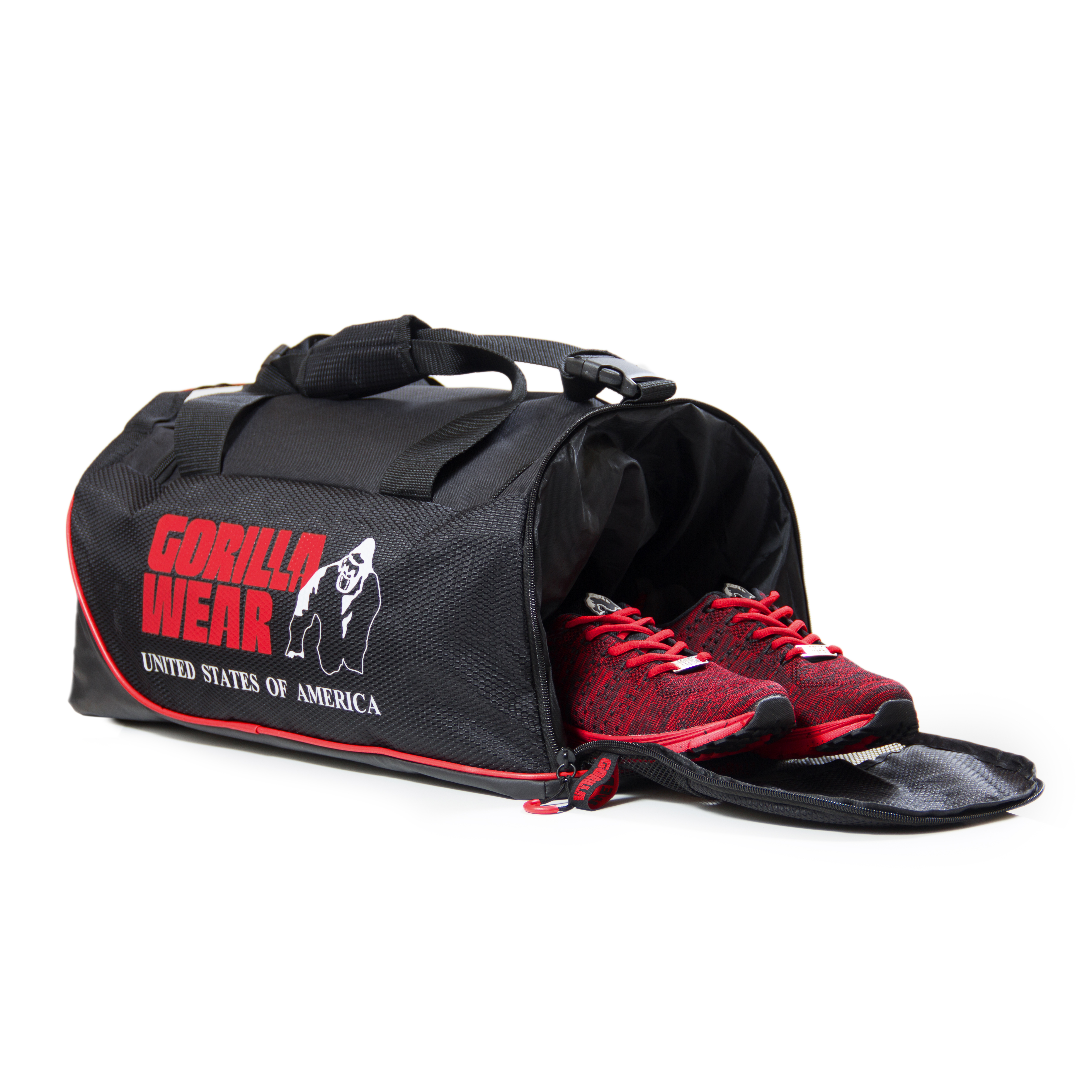 Jerome Gym Bag, black/red - 6