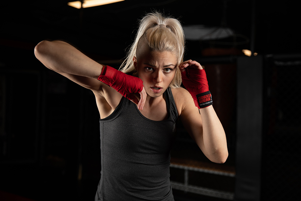 Boxing Hand Wraps, black - 2,5 m - 10