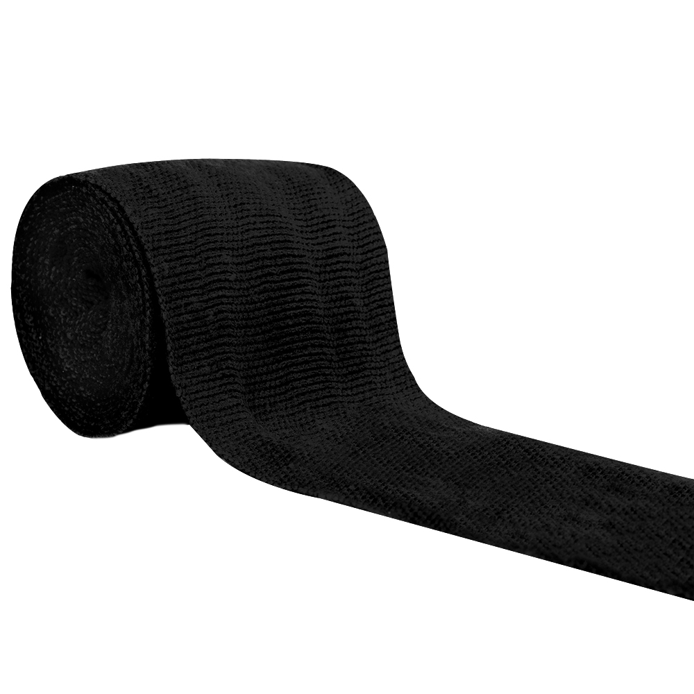 Boxing Hand Wraps, black - 2,5 m - 5