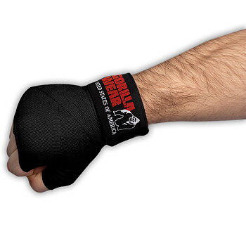 Boxing Hand Wraps, black - 3 m