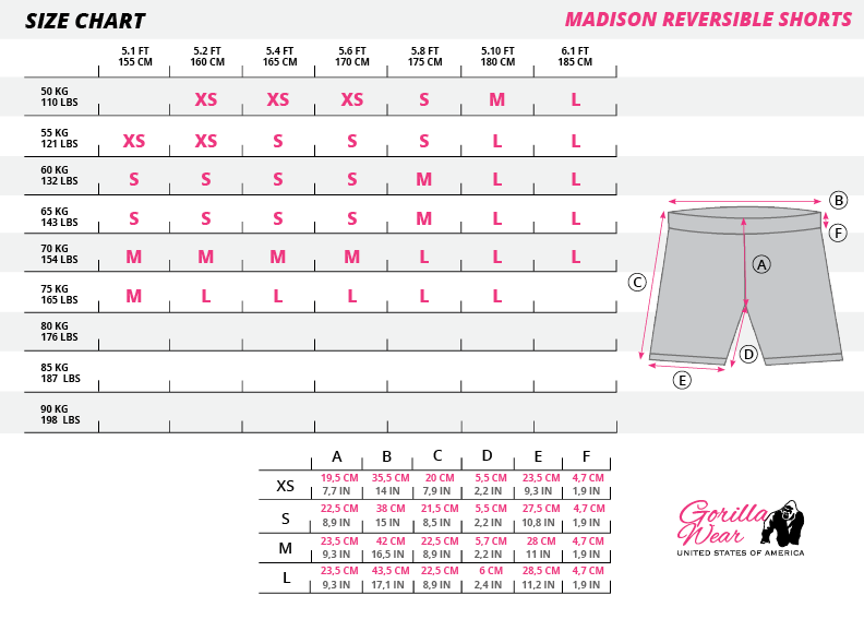 Madison Reversible Shorts, black/pink - 11