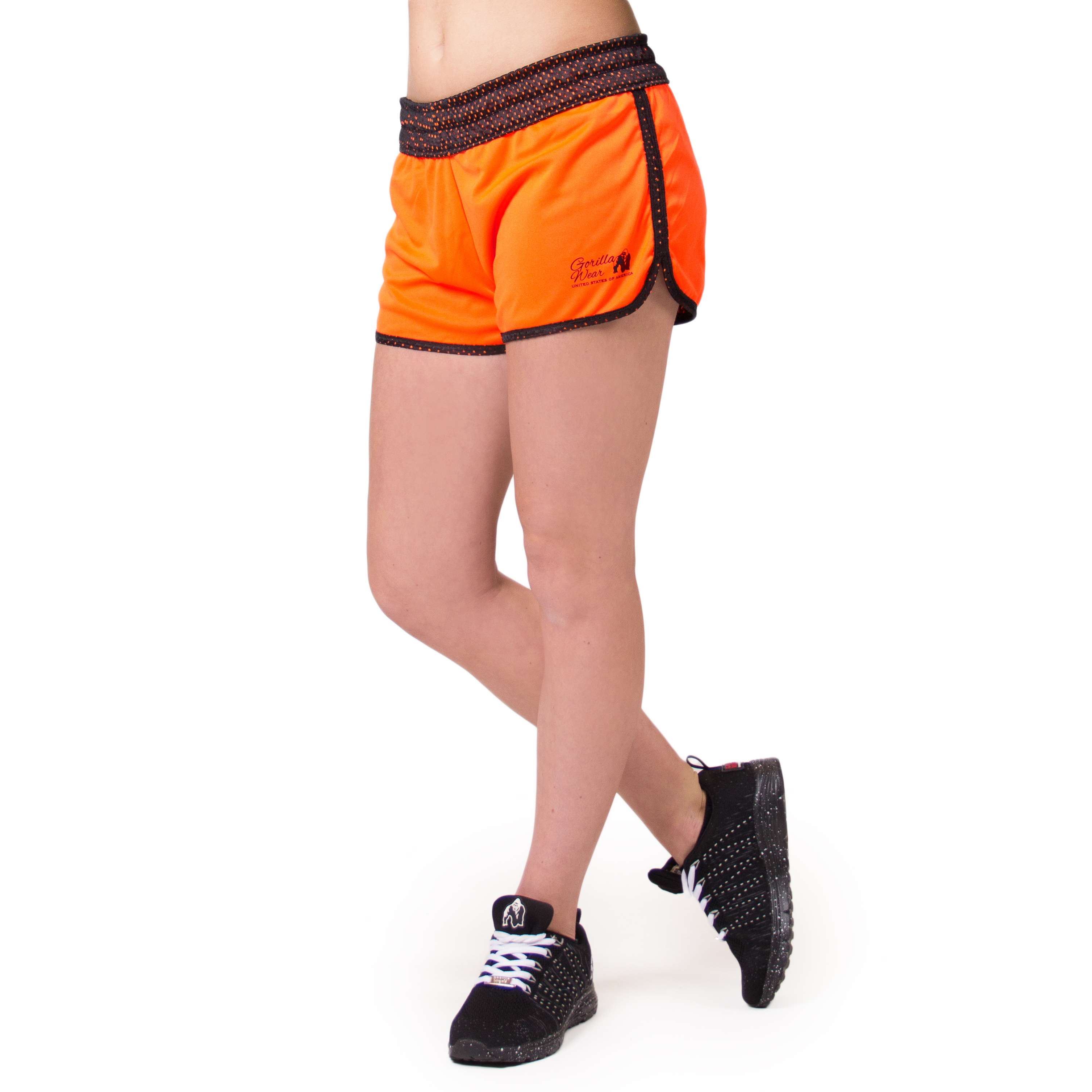 Madison Reversible Shorts, black/neon orange - 6