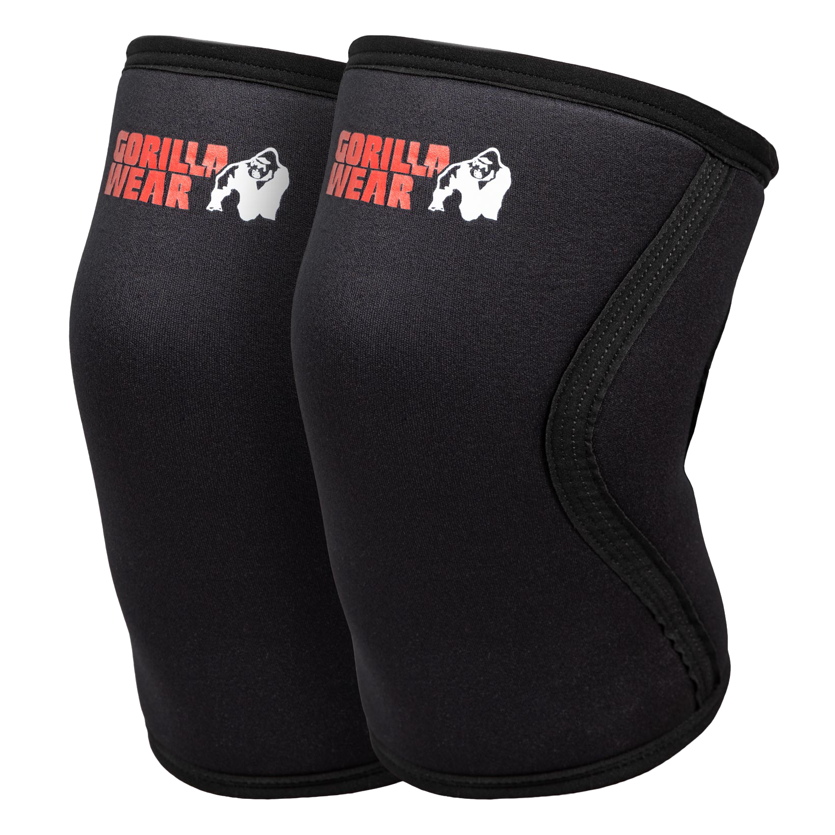 5 MM Knee Sleeves, black Gorilla Wear Sweden
