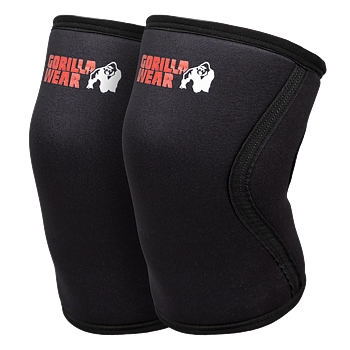 5 MM Knee Sleeves, black