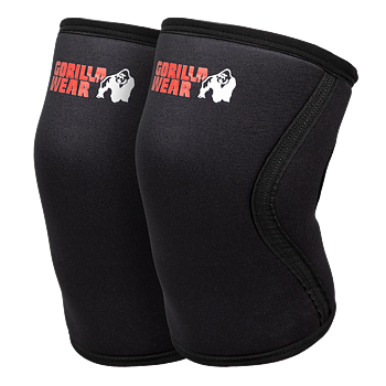 7 MM Knee Sleeves, black