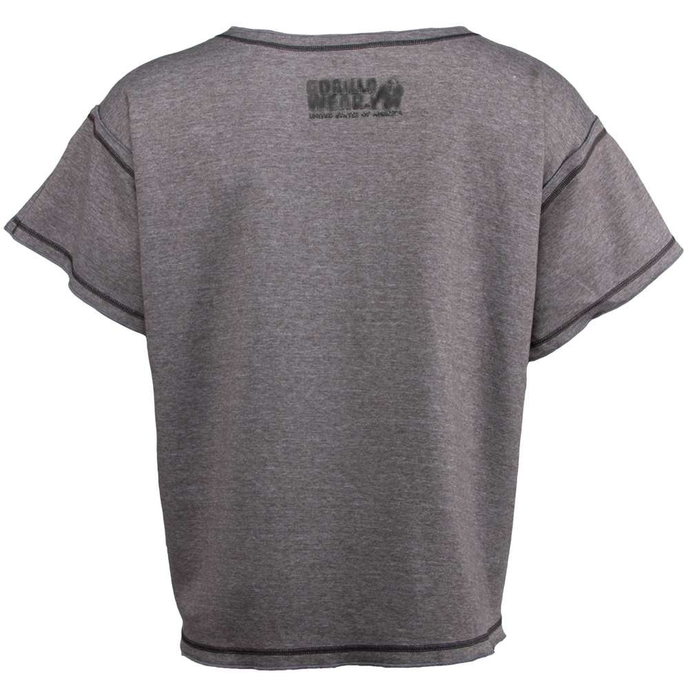 Sheldon Work Out Top, grey - 2