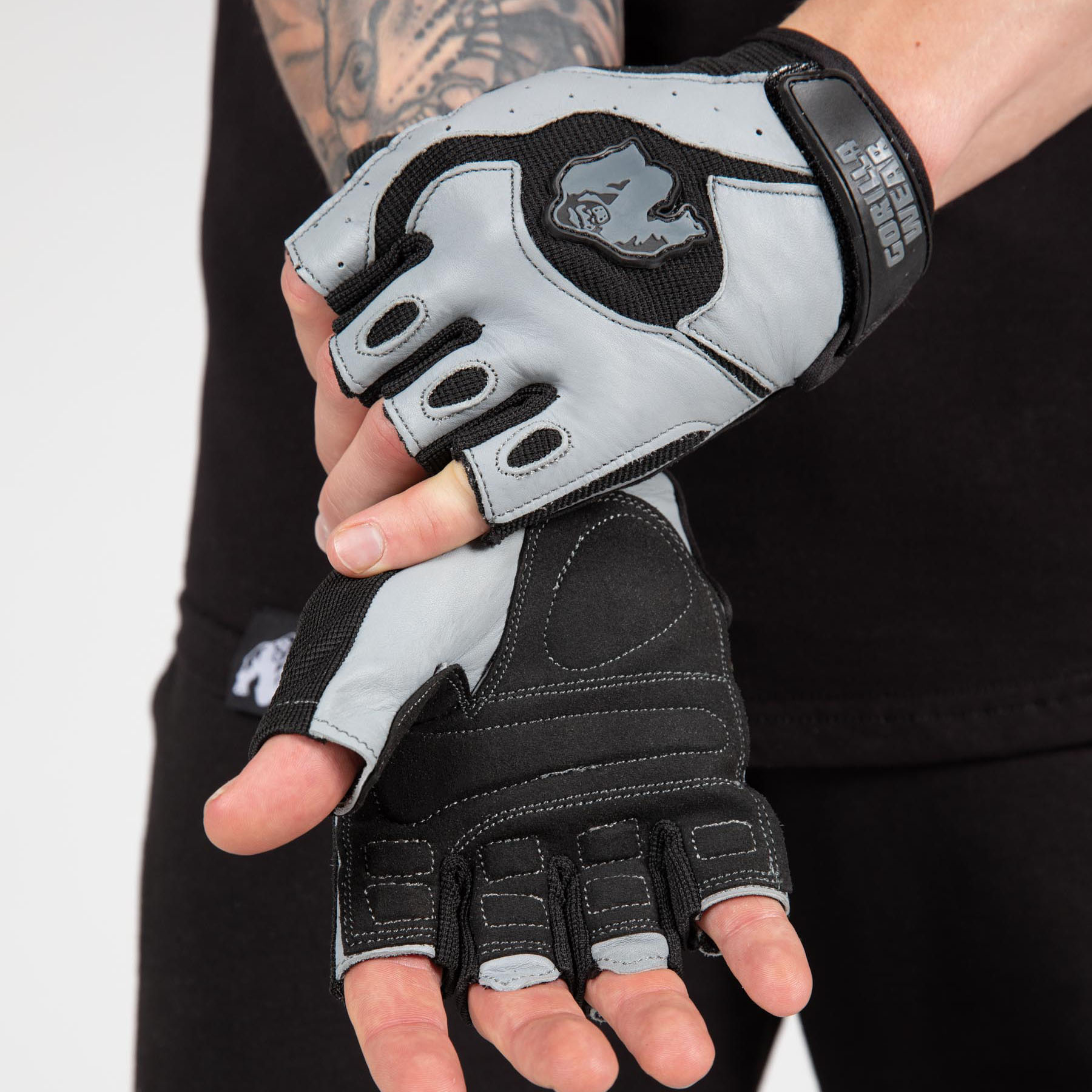 Mitchell Training Gloves, black/grey - 2