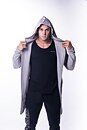 AW Long Coat, grey