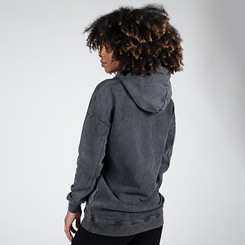 Crowley Oversized Women's Hoodie, washed grey