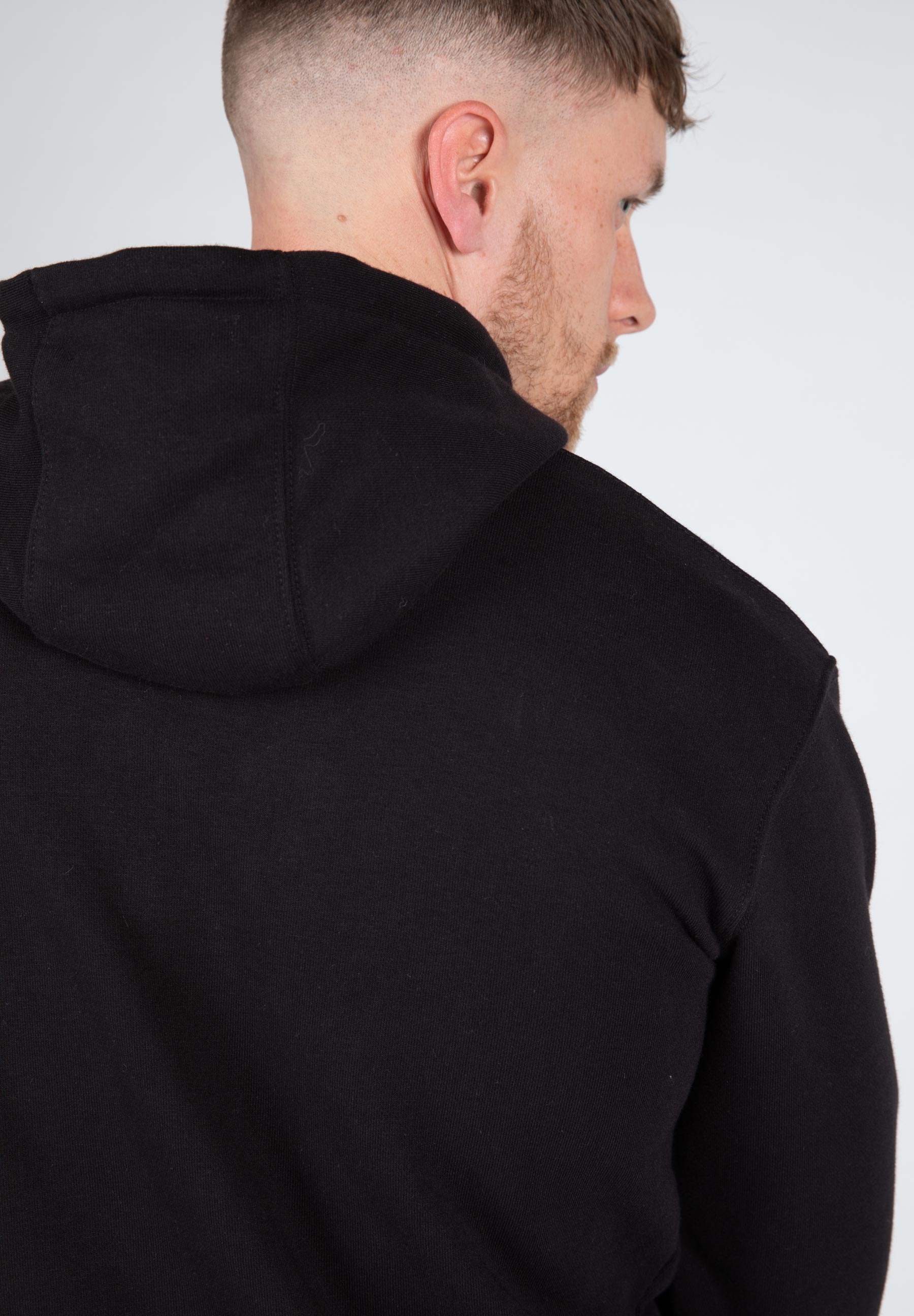 Crowley Oversized Men's Hoodie, black - 4