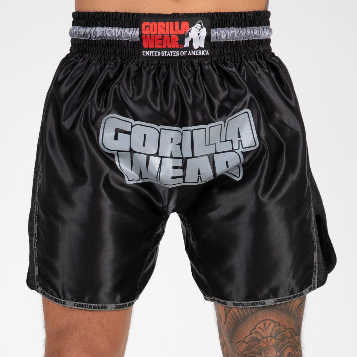 Piru Muay Thai Shorts, black - 11
