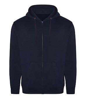 Huvtröja dragkedja, unisex