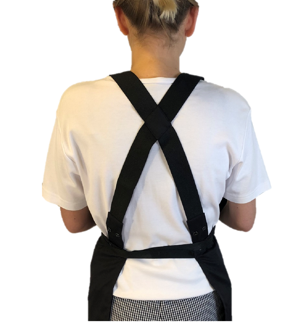 Bröstförkläde, 75x100 cm - ergonomiskt - 2