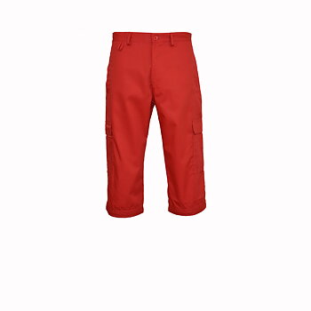 Zip-off byxa Herr - Röd 