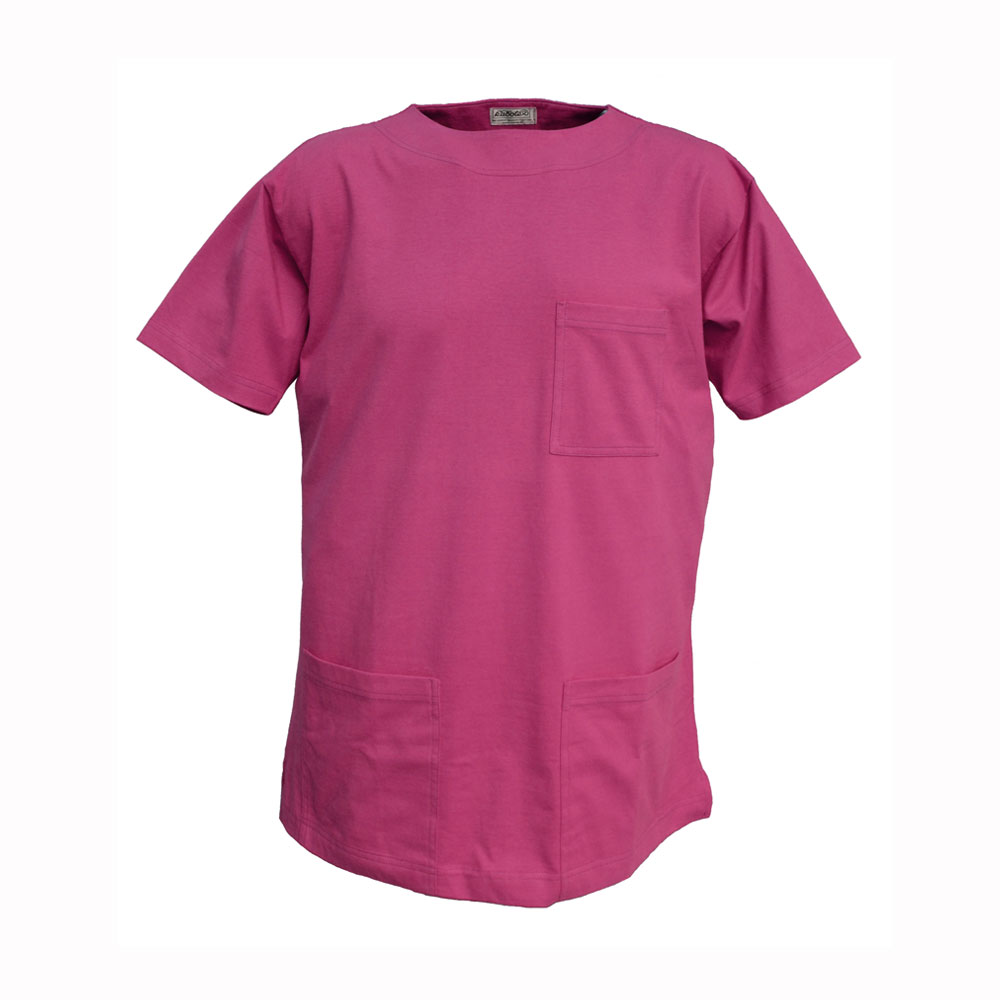 Bussarong Single Jersey, Unisex - Cerise 