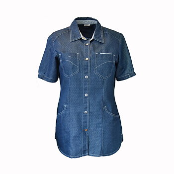 Blus denim, dam