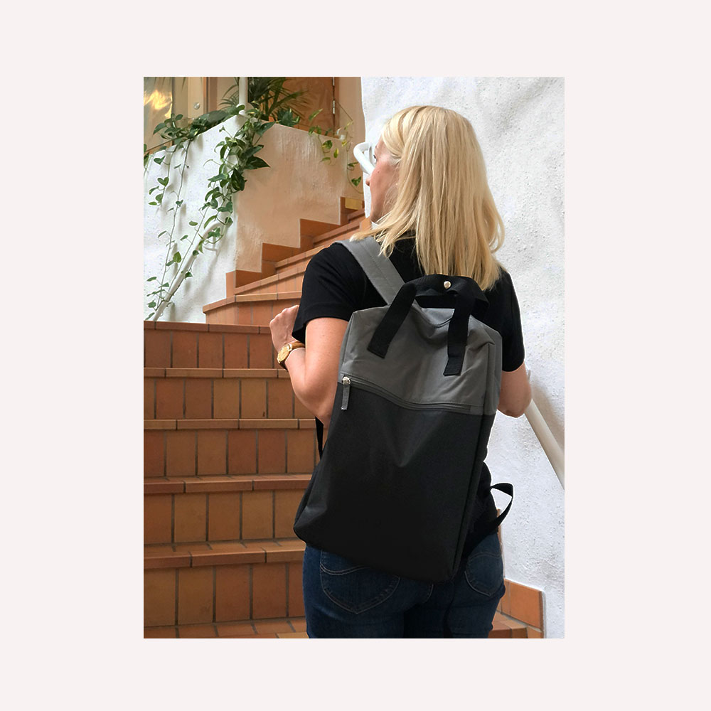 Ryggsäck med handtag - 7