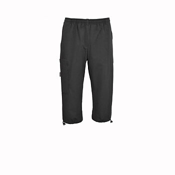 Capribyxa 3/4-längd Unisex, krinklad bomull