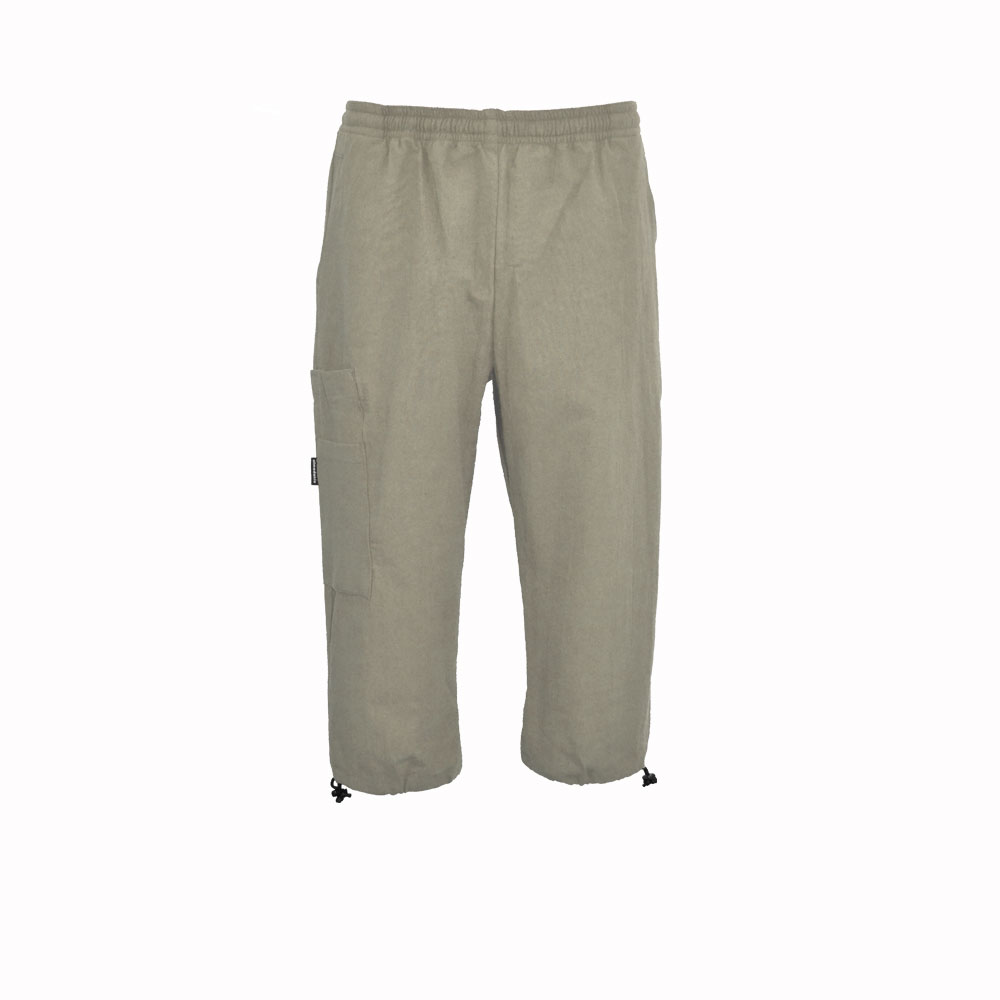 Capribyxa 3/4-längd Unisex, krinklad bomull - 5