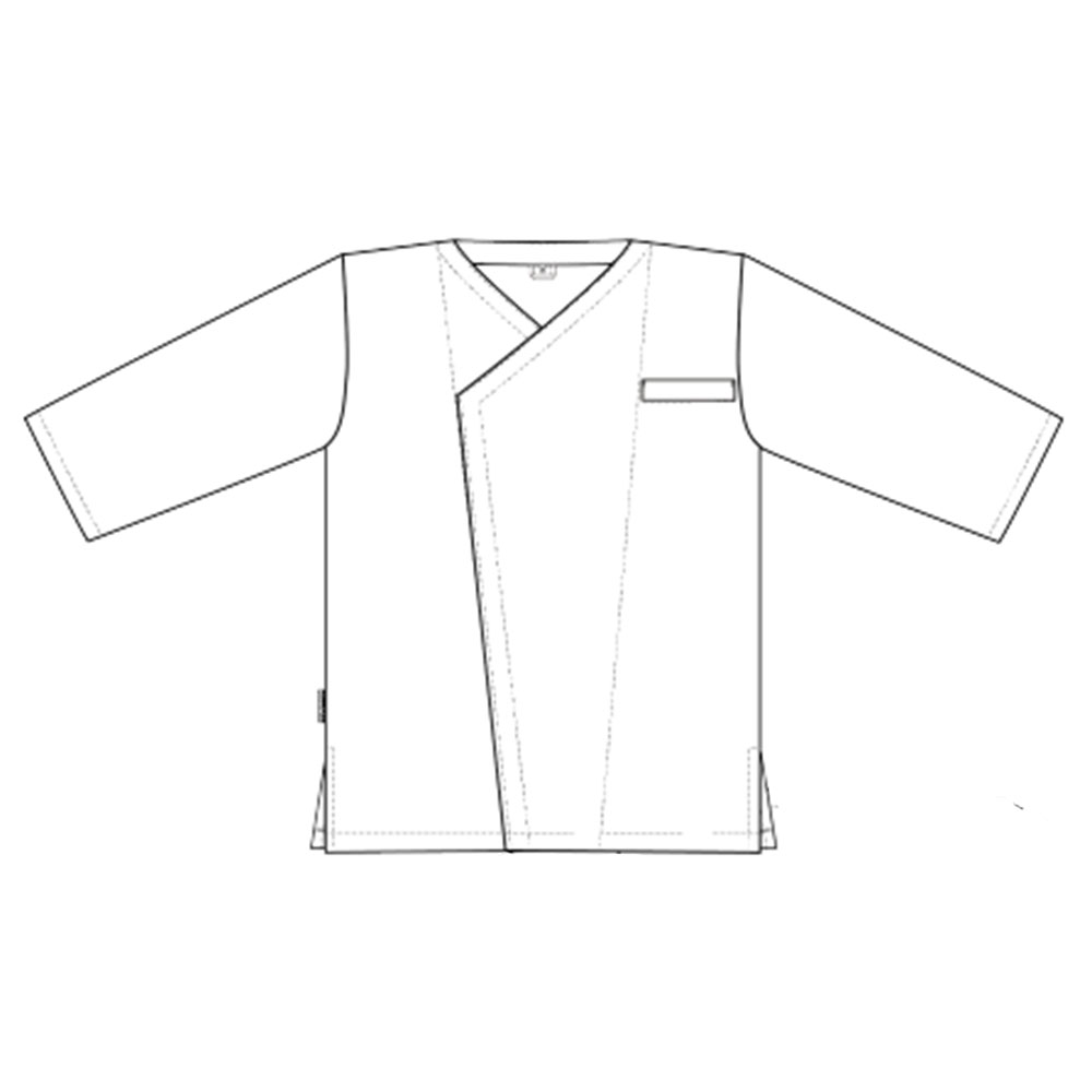 Kockrock v-hals, Unisex - 2