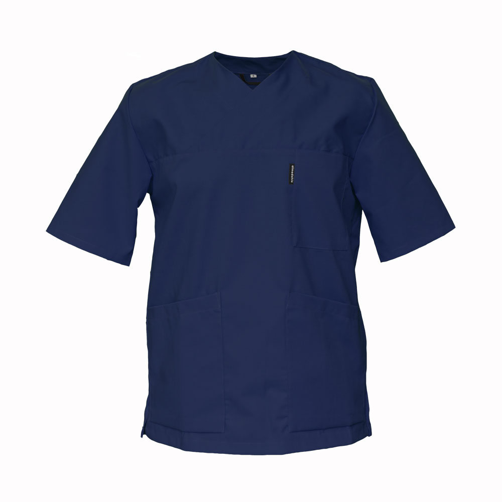 V-blus, unisex-Tencel® - 3