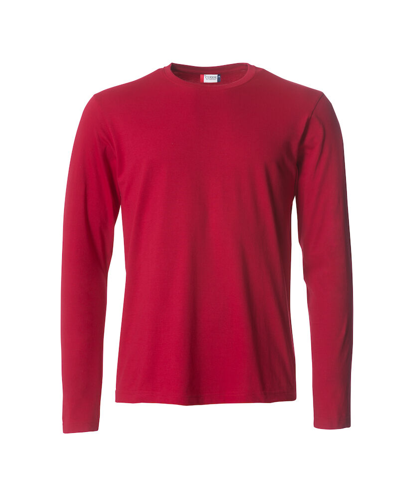 T-shirt Herr lång ärm Bomull - 4