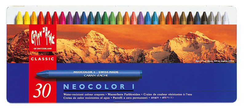Caran d´Ache Neocolor I - 30-set - Artistica Konstnärsmaterial