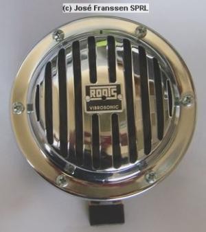 Signalhorn krom hög ton 6 V