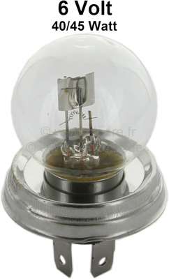Glödlampa 6 V 40/45 W  P45