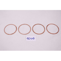 Fodertätningar koppar / säljes per styck   Renault 4CV, R1062  60mm