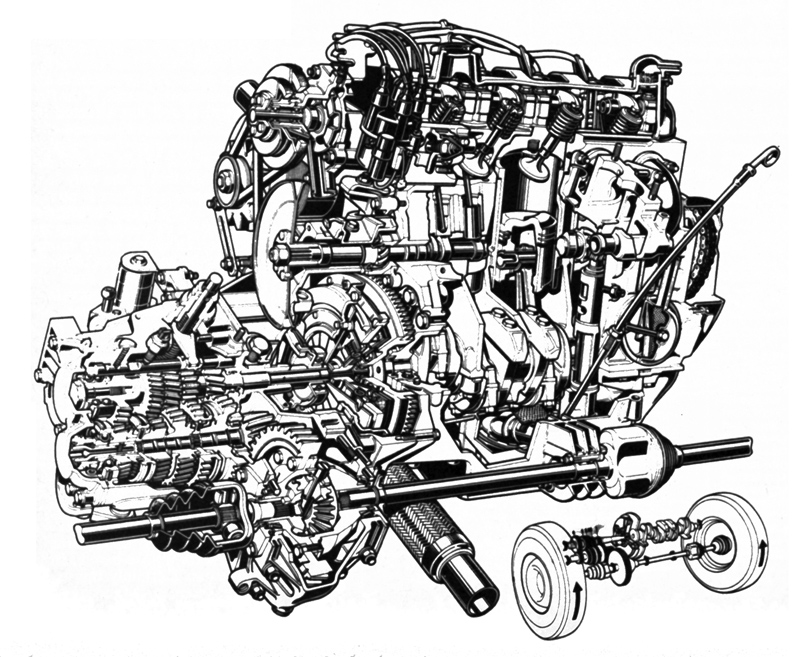 Motor/ Bränsle/ Kylsystem