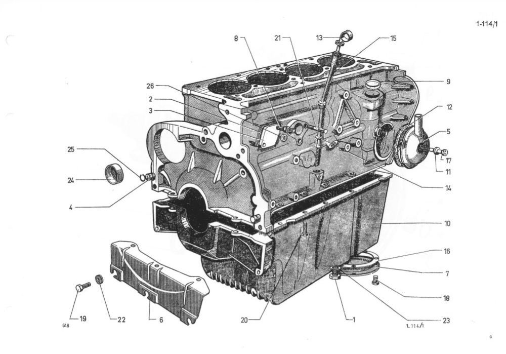 Motorblock/ engine block